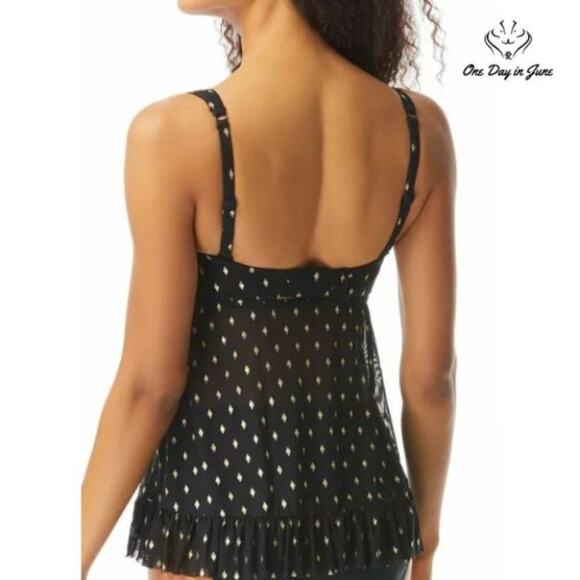 Coco Reef Allure Underwire Tankini Top Size 32D - Picture 2 of 4